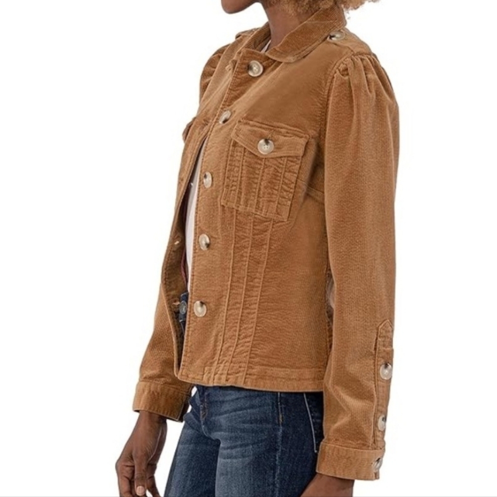 Women's Tan Corduroy Jacket